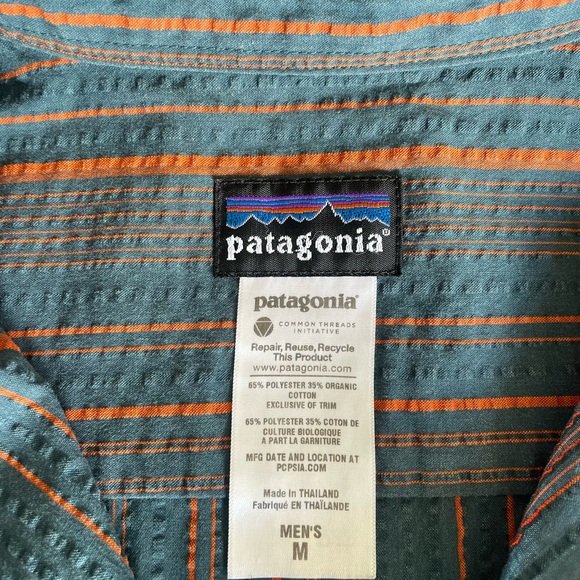 Patagonia Men’s Seersucker shirt - Picture 4 of 8